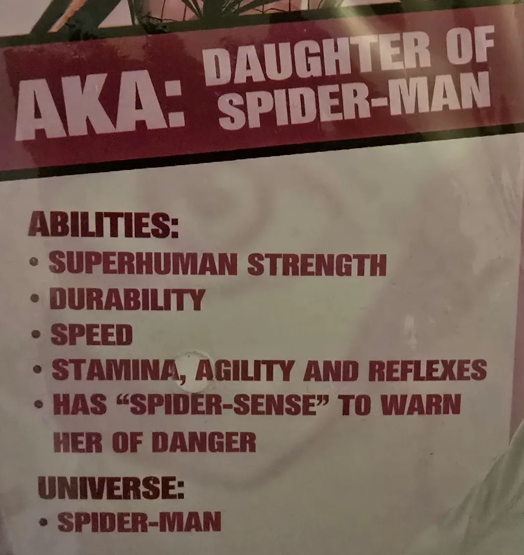 #Halloween Disguise Spider-Girl Child Costume Size Small (4-6X) image indicator(2)