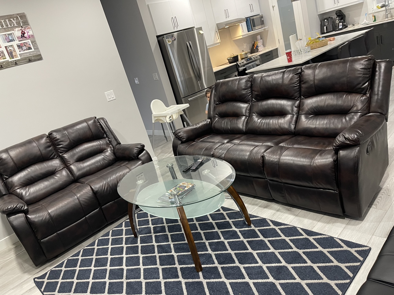 Reclining Love Seat and Sofa - photo 2