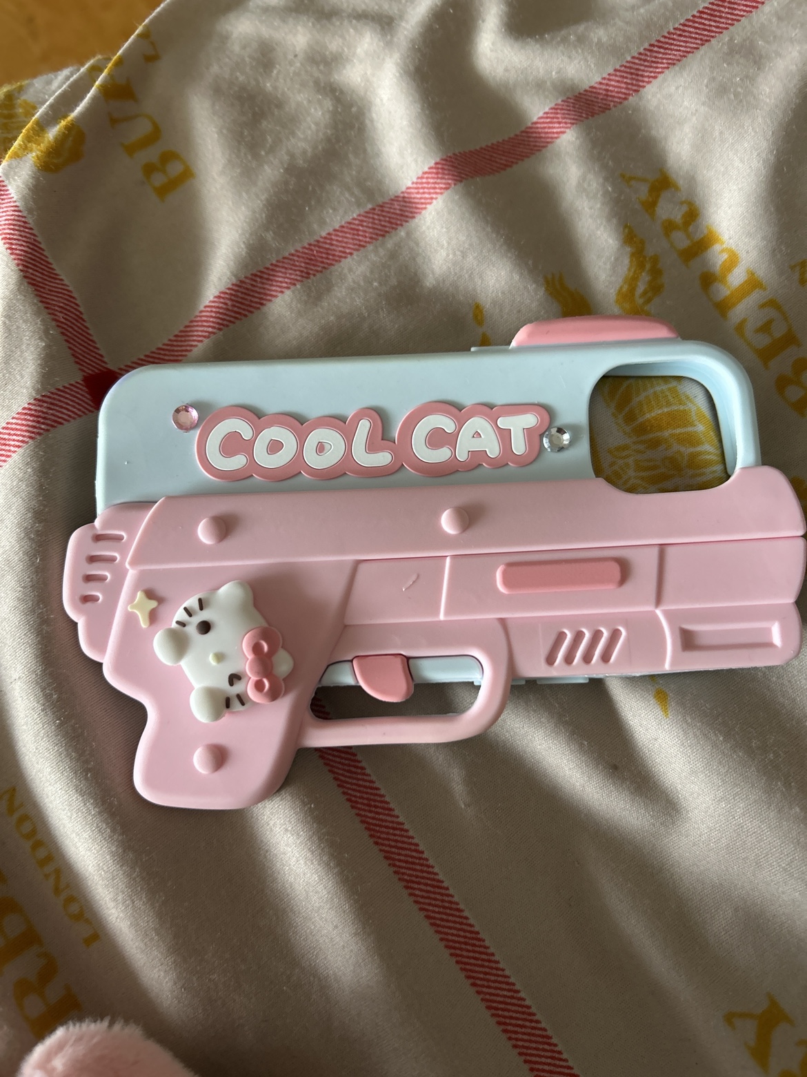 Cute Hello Kitty Gun Phone Case