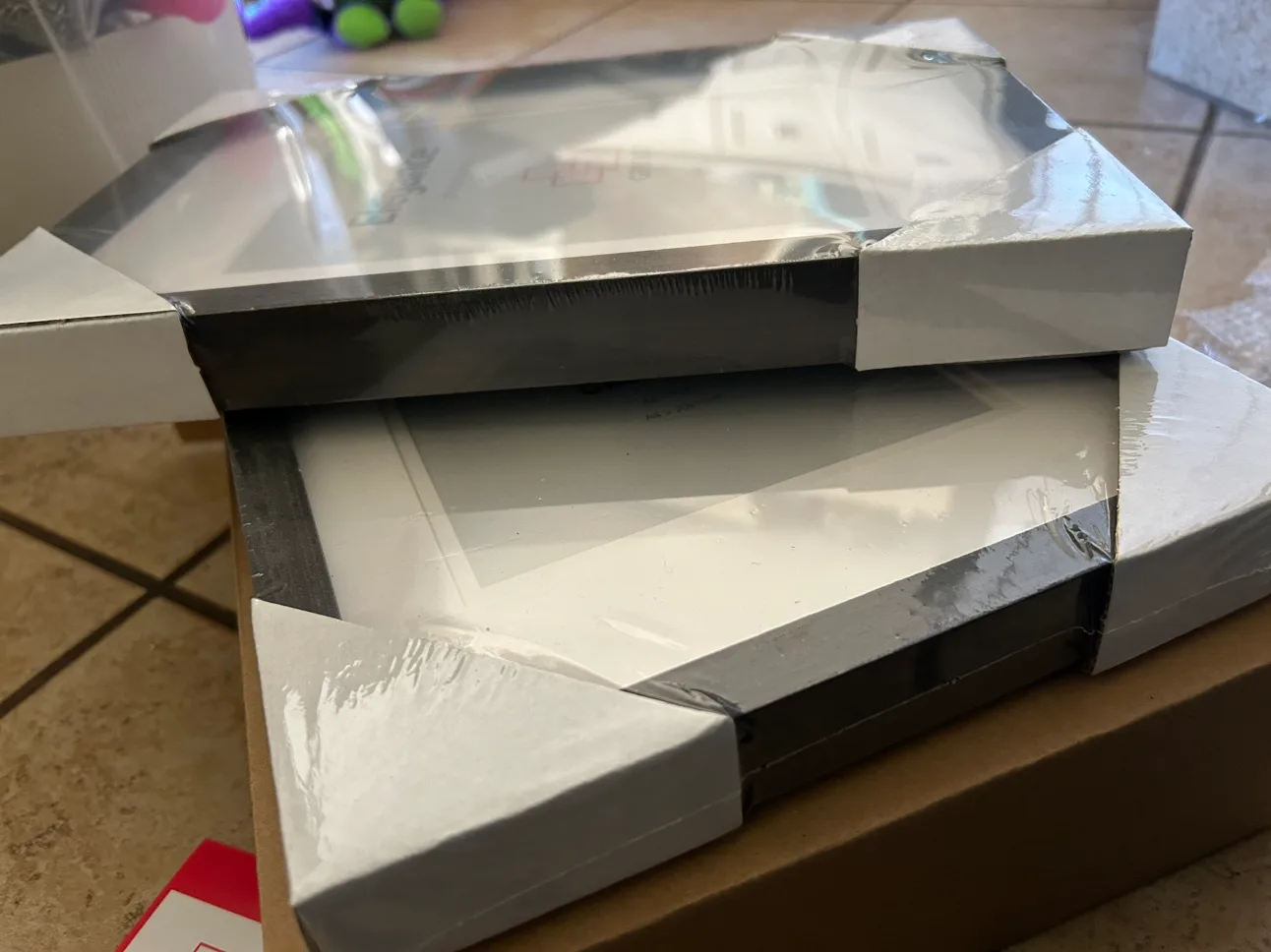 Set of 8x6" Dark Wood Picture Frames image indicator(3)