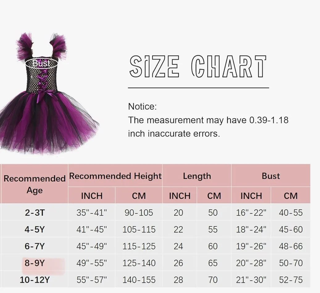Halloween Witch Costume for girls (brand new 8-9 yrs old) image indicator(4)