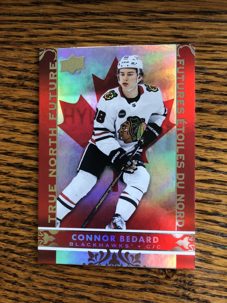 Connor Bedard 2023-24 Tim Hortons True North Future Hockey Card