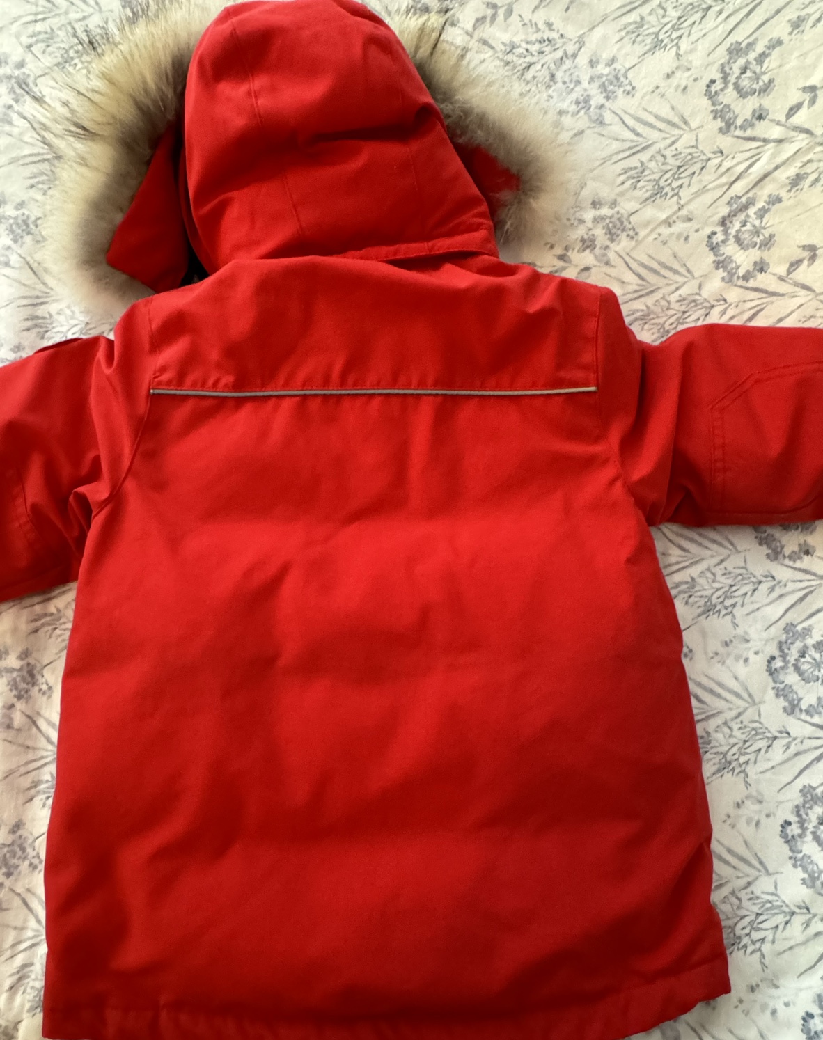 Canada Goose Kids Red Winter Jacket Size 6-7 - photo 2