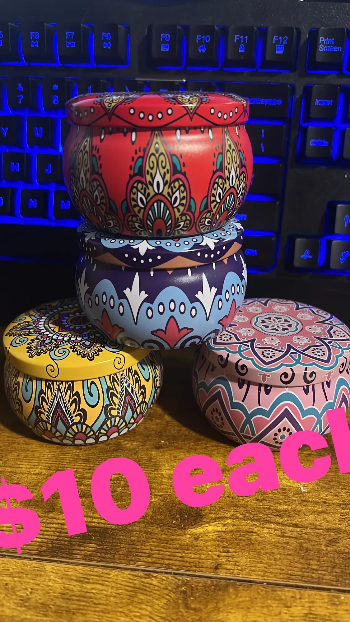 Scented Oils and Candle Tins thumbnail