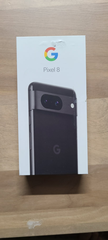 Google Pixel 8 Obsidian- Sealed Box - photo 3