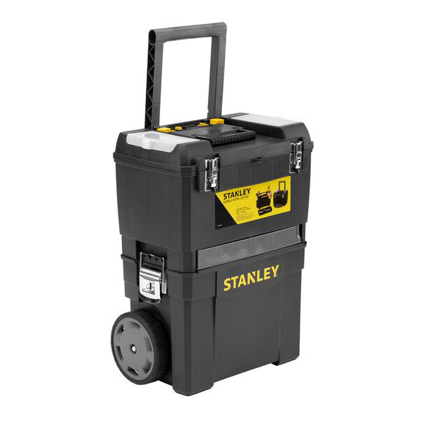 stanley 2 tier tool box on wheels -30$OBO