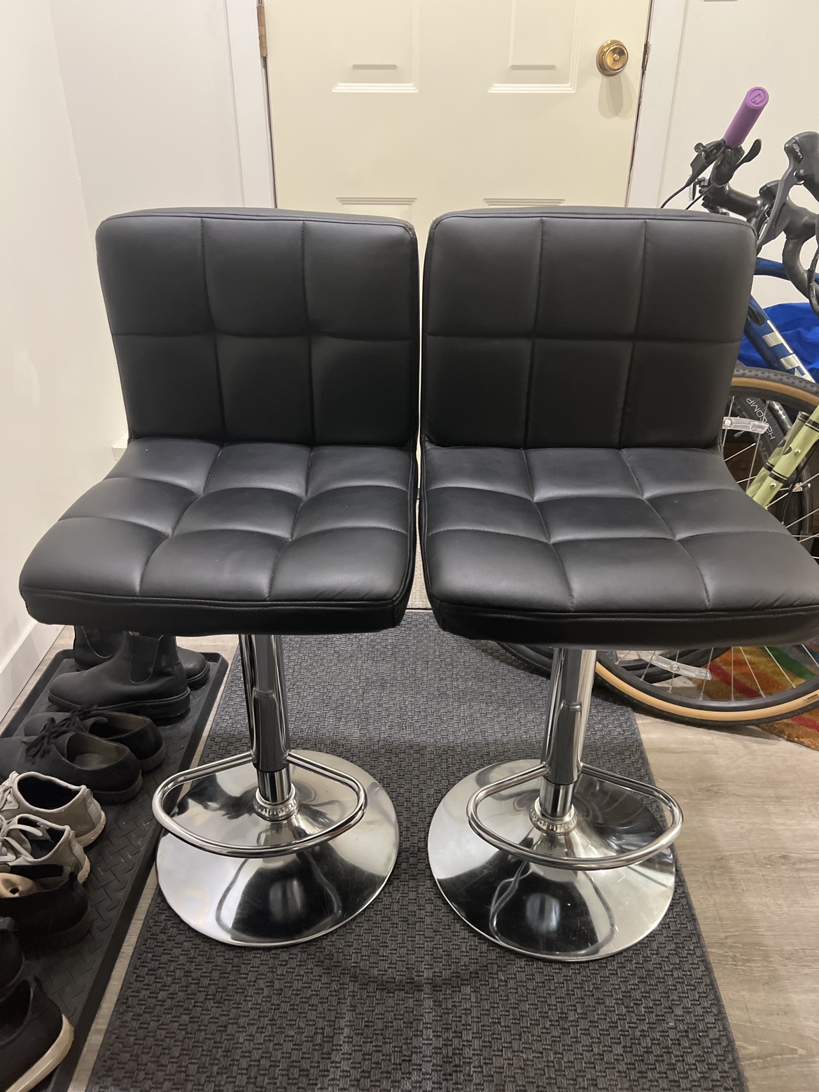 Adjustable Bar Stools, very sturdy