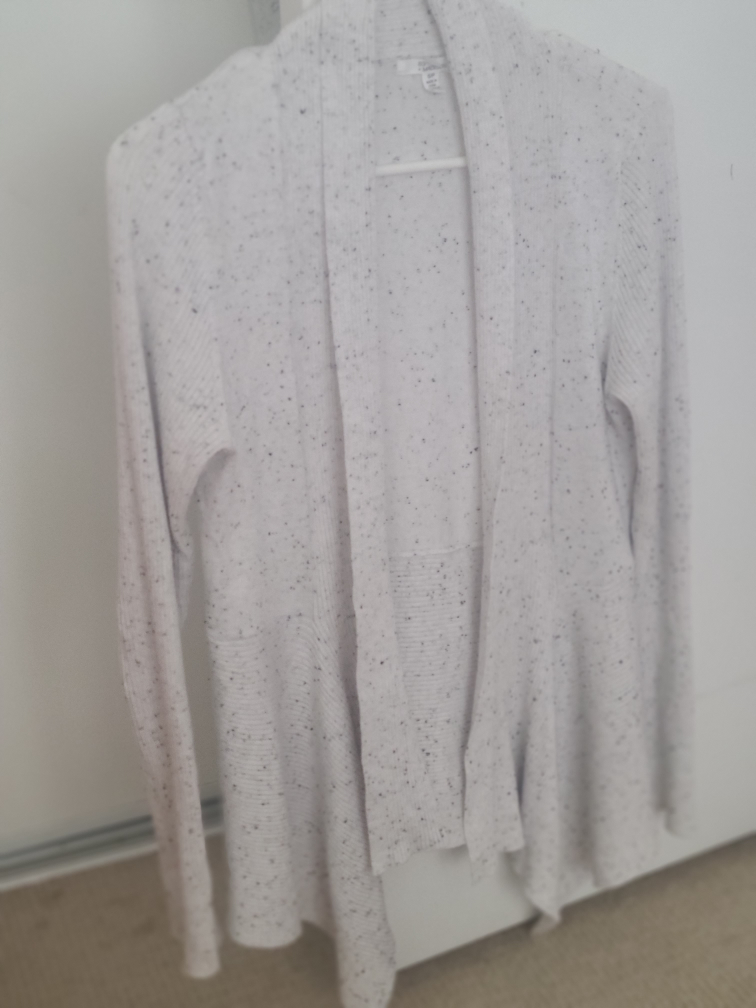 White Speckled Cardigan - photo 2