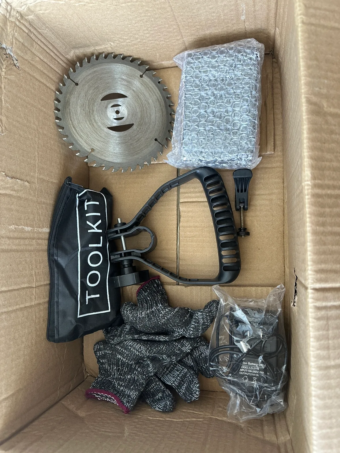 New-never used Electric-Cordless Lawn Mower, Grass remover image indicator(4)