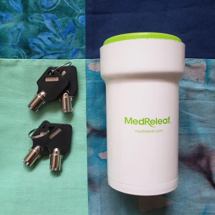 MedReleaf Locking Container