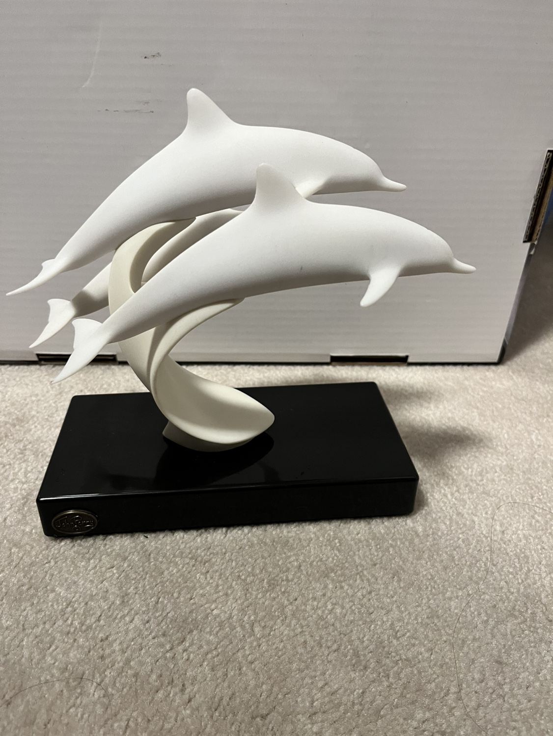Vintage John Perry Dolphin Sculpture