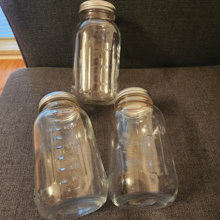 Set of 3 Glass Jars thumbnail