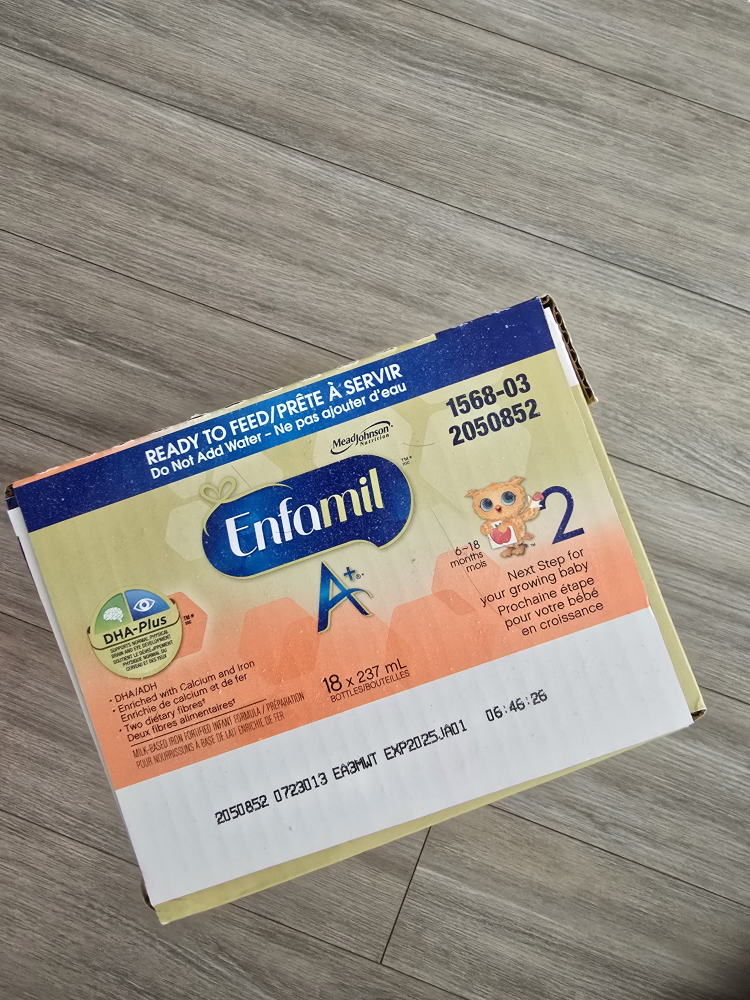 enfamil ready to feed baby formula- stage 2 - photo 2