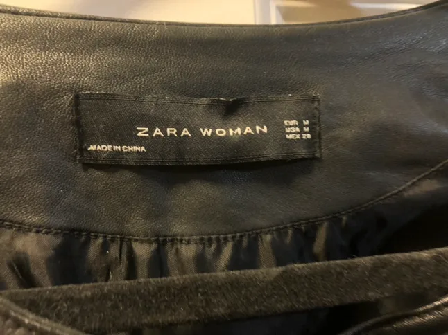 🥰Like new - Zara Woman Leather Jacket image indicator(5)