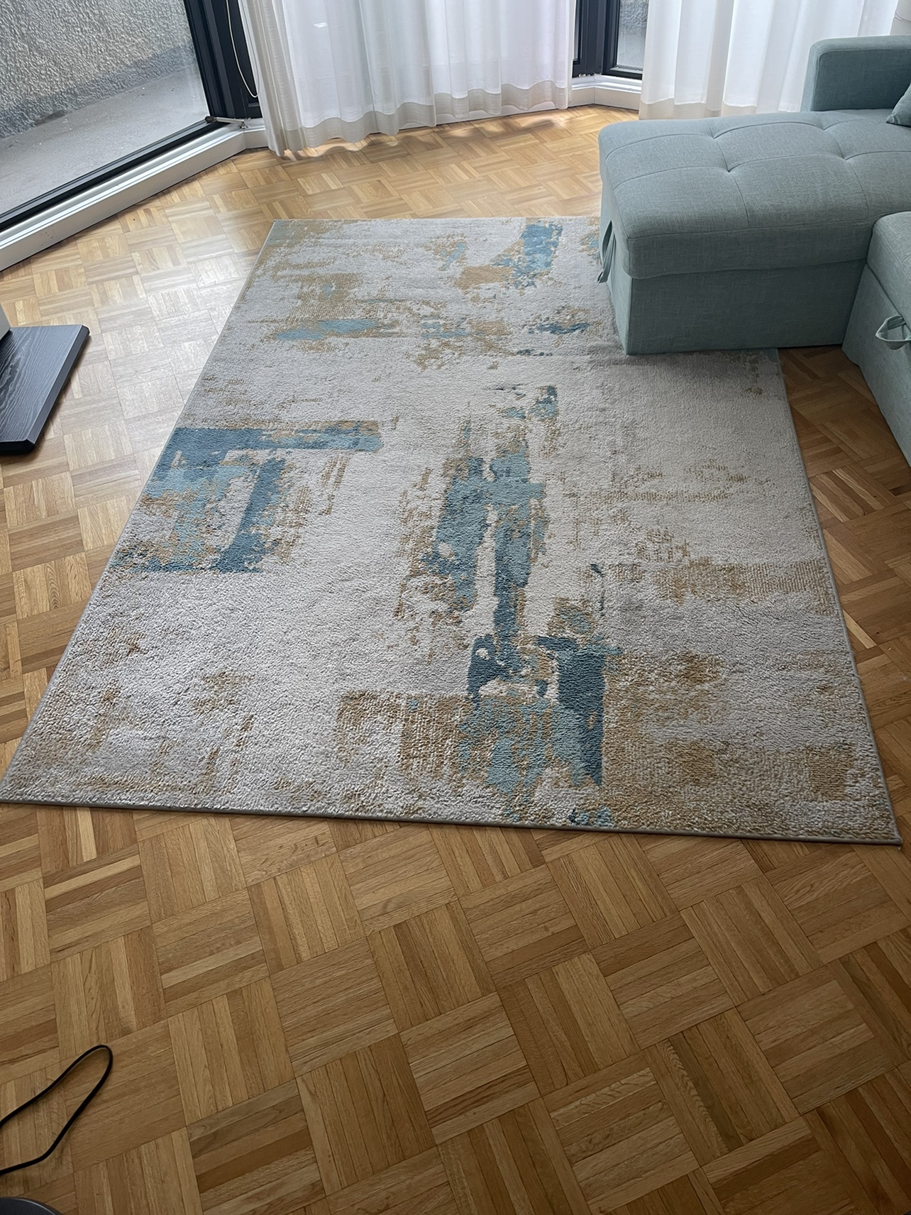 Abstract Area Rug - photo 2