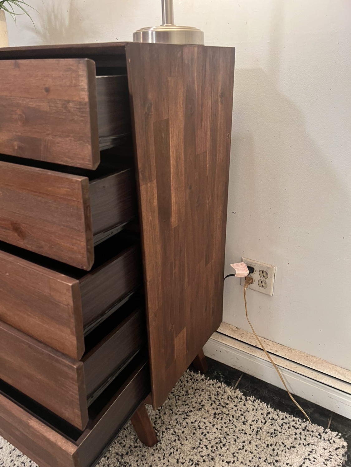 Mid-Century Style Rustic 5 Drawers Dresser - Delivery Available - photo 4