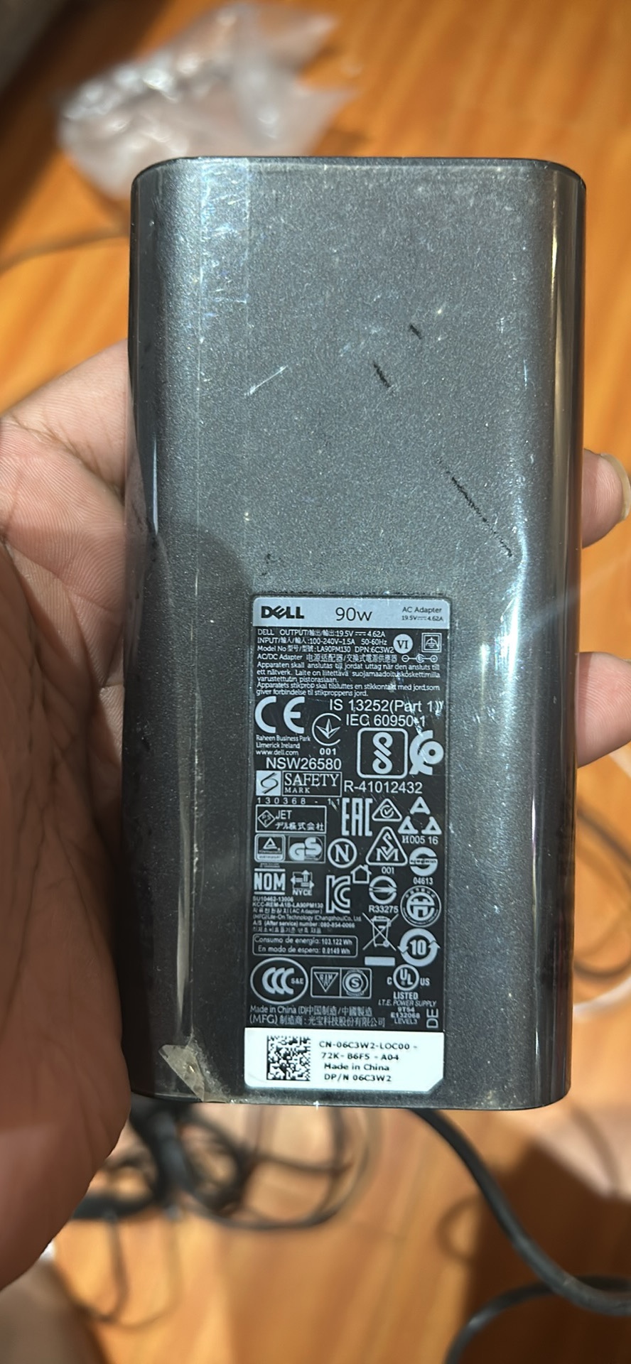 Dell 90W and 65W Laptop Chargers - photo 3