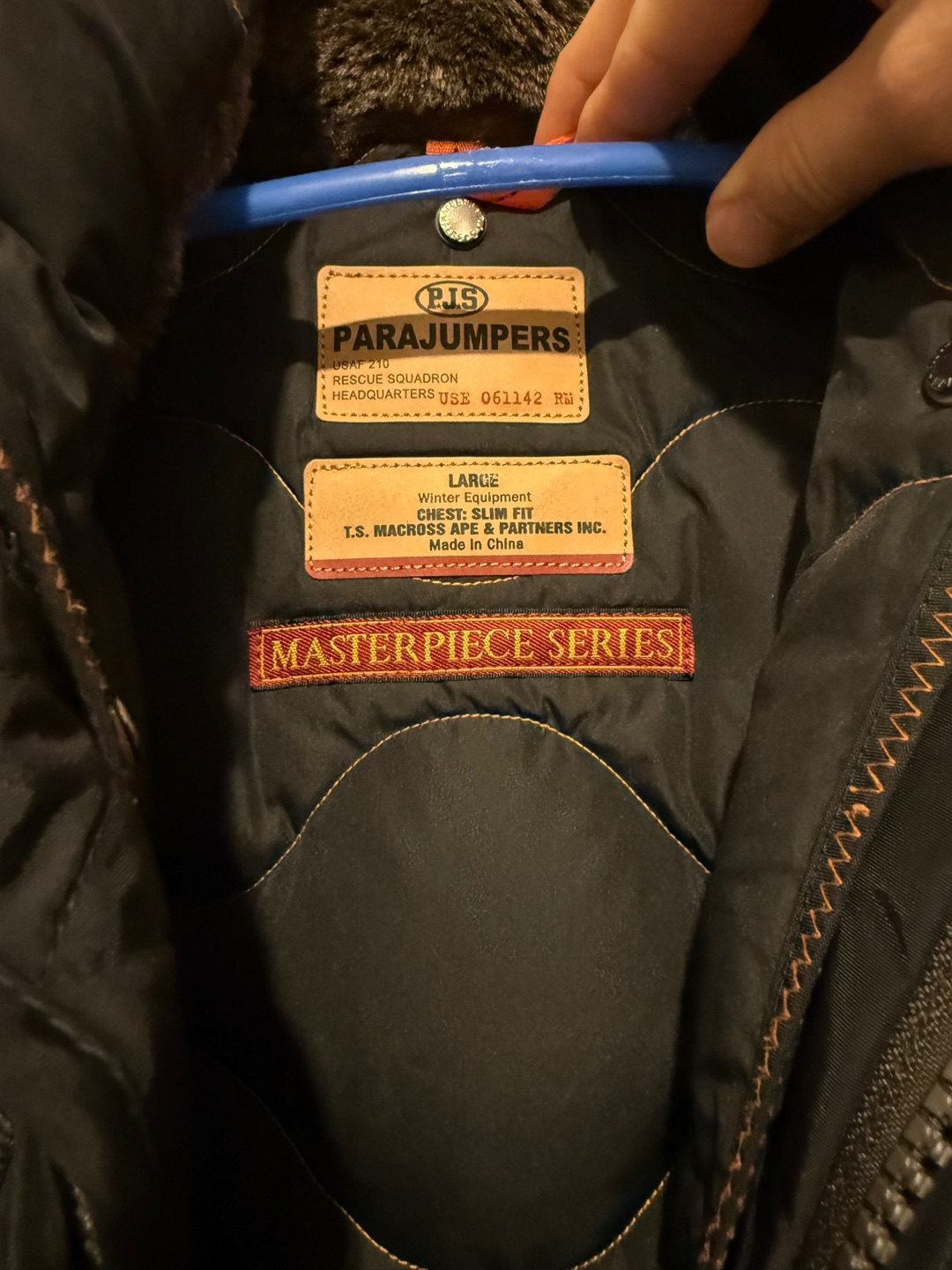 Parajumpers Masterpiece Series Black Winter Jacket - photo 4