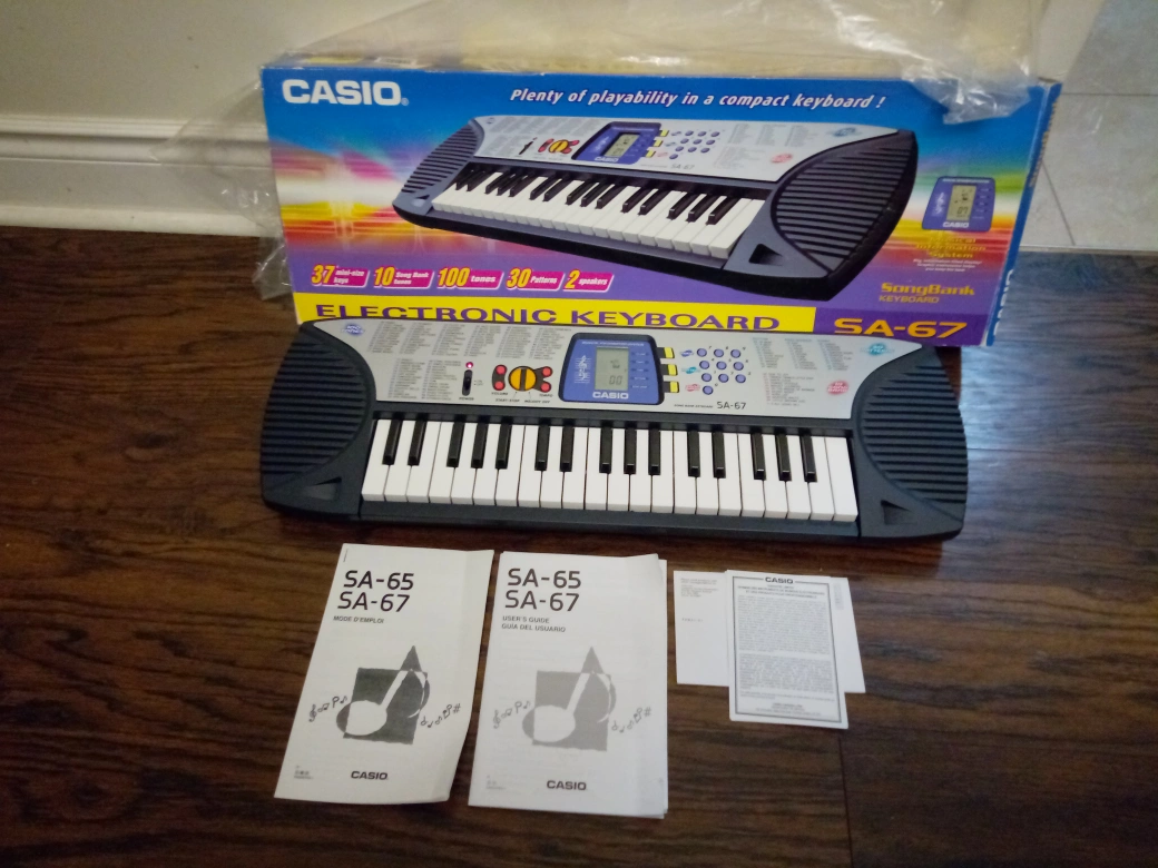Casio Electronic keyboard SongBank SA 67