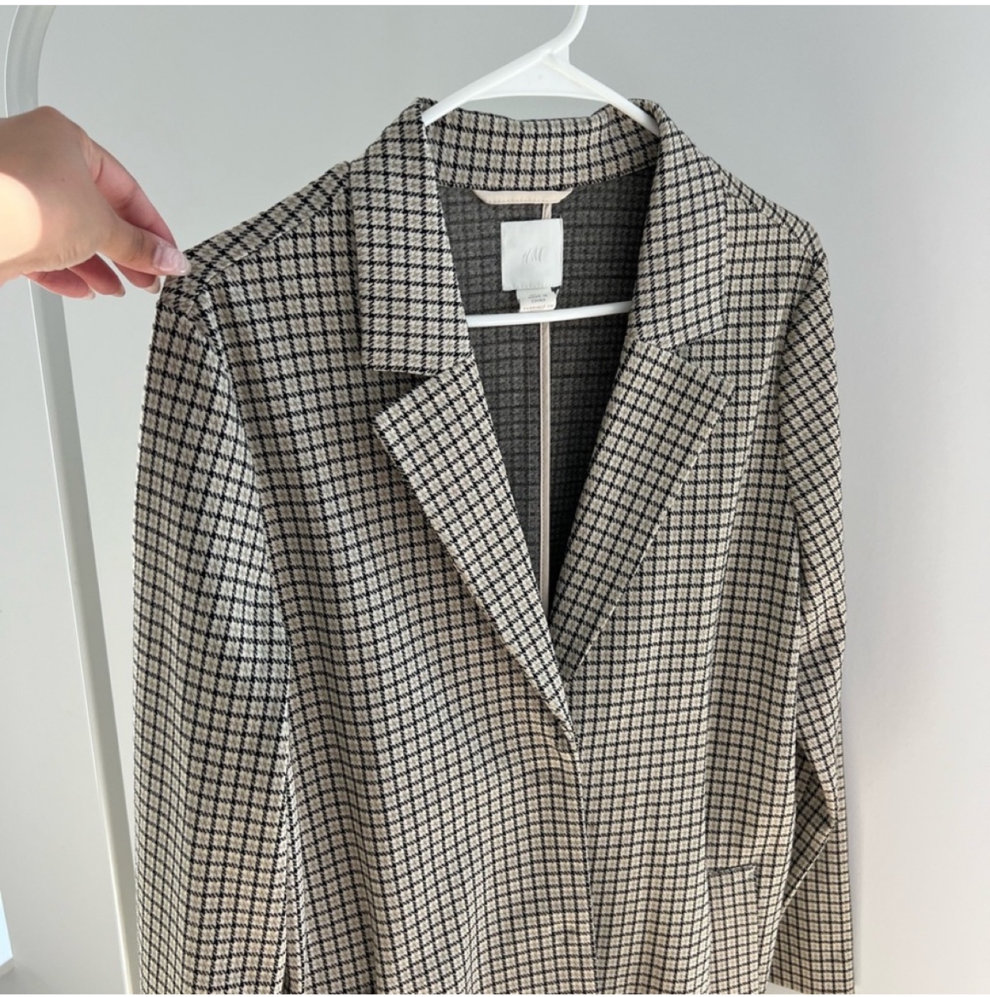 Checkered coat - photo 2