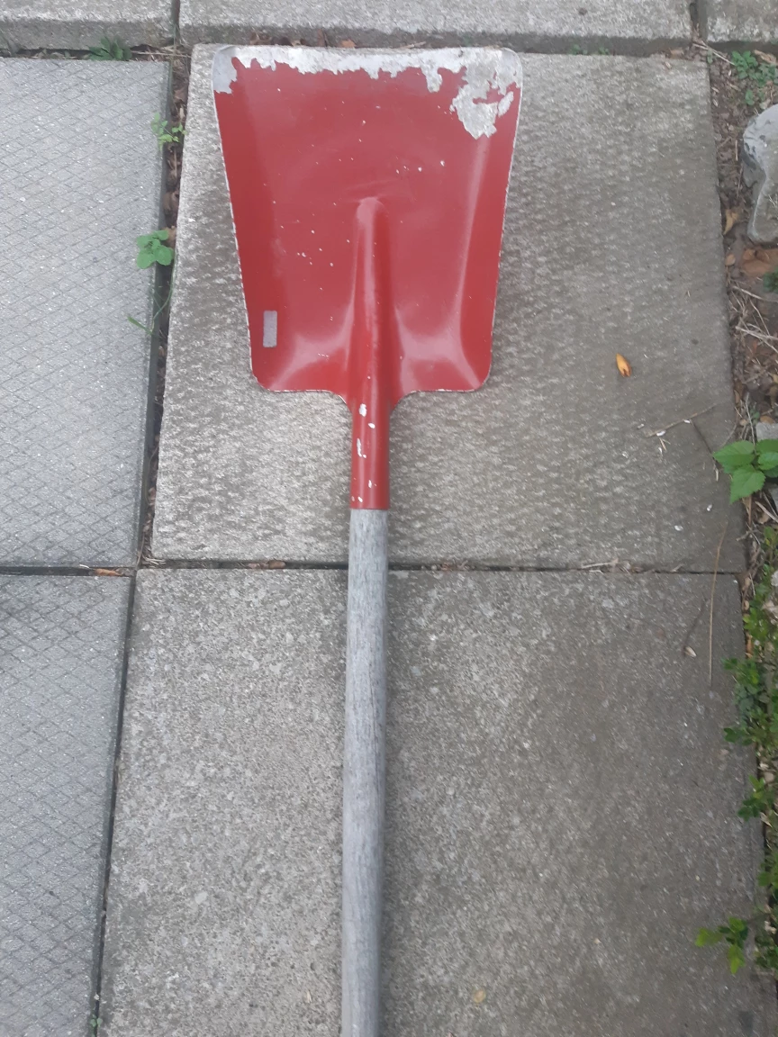 Red Shovel and Blue Rake - photo 3
