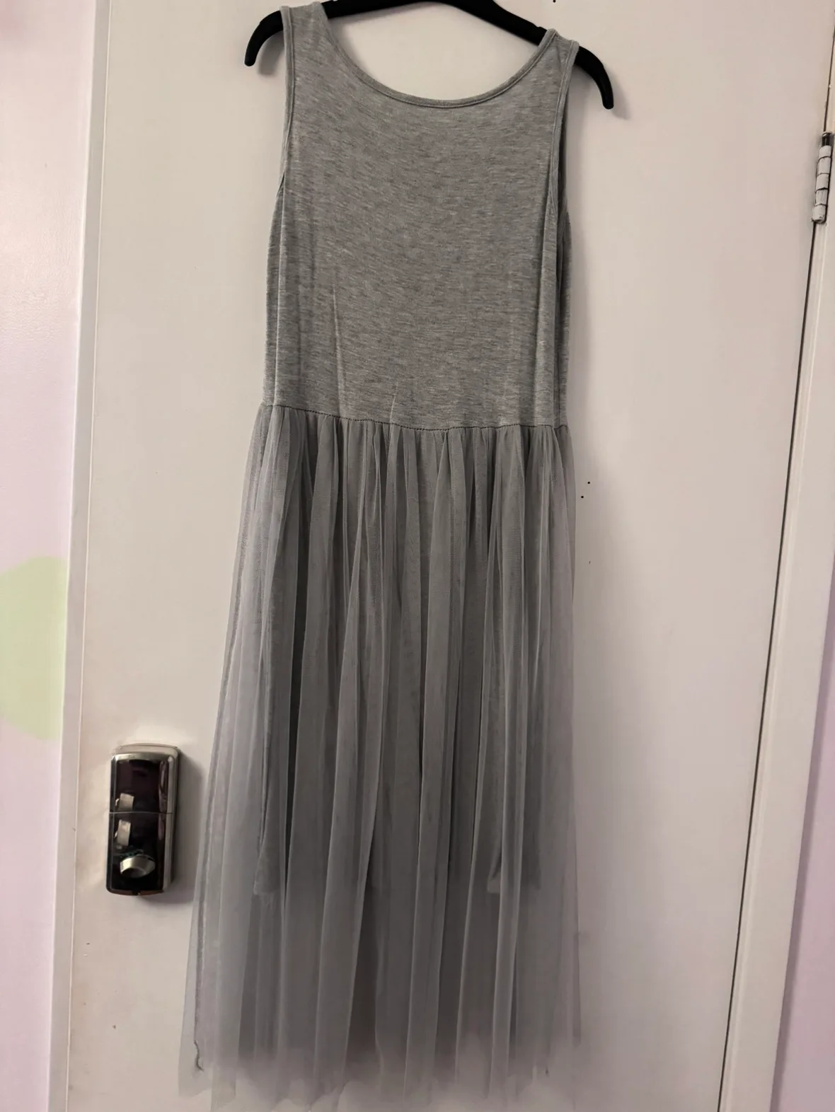 Grey Tulle Dress image indicator(2)