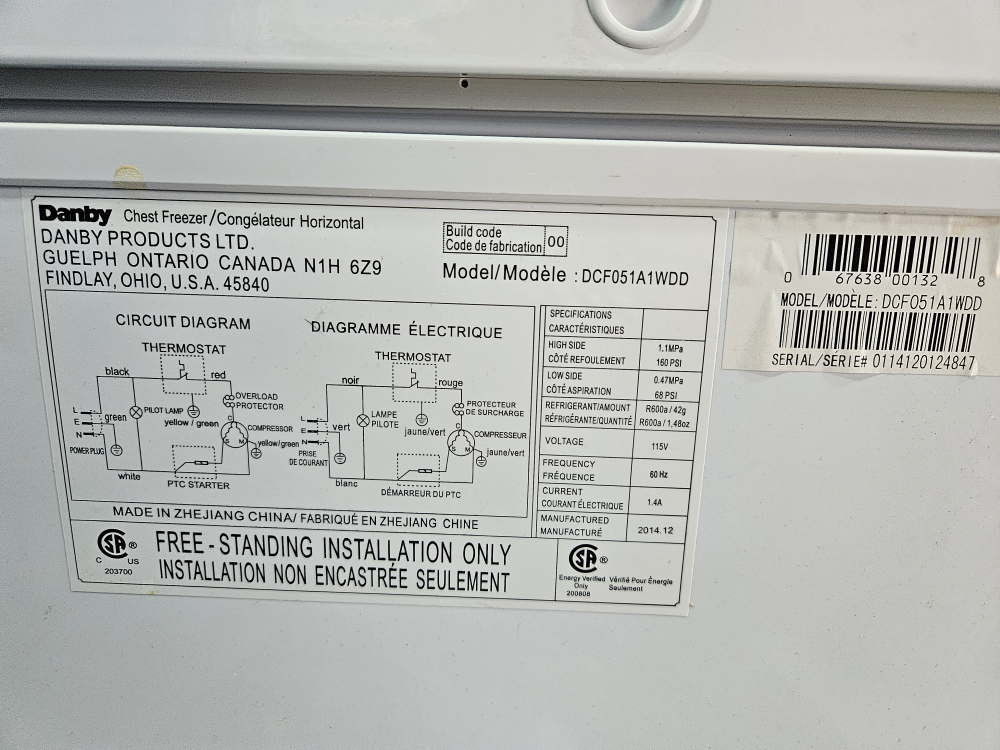 Danby Chest Freezer - photo 3