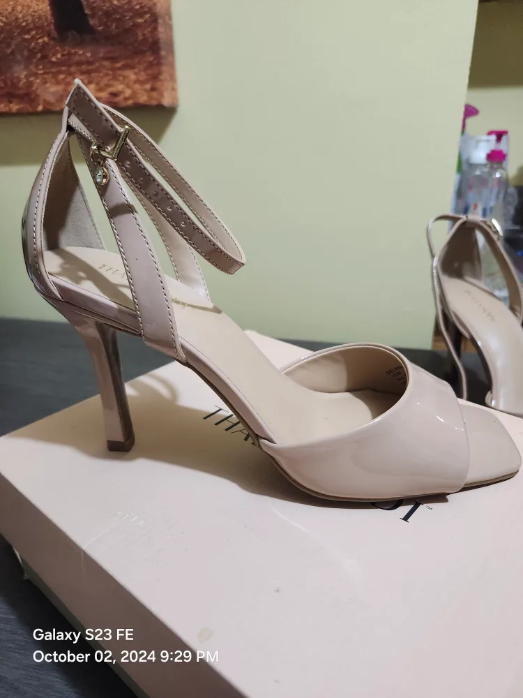 Nude Ankle Strap Heels image indicator(2)