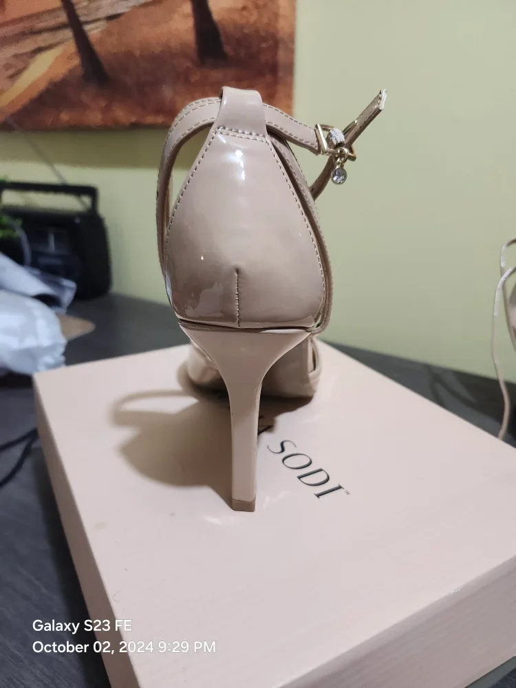 Nude Ankle Strap Heels image indicator(3)