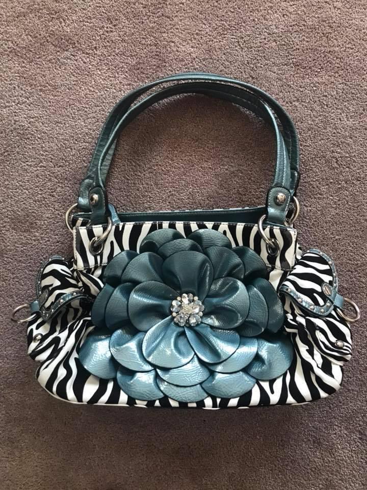 Zebra Print Handbag