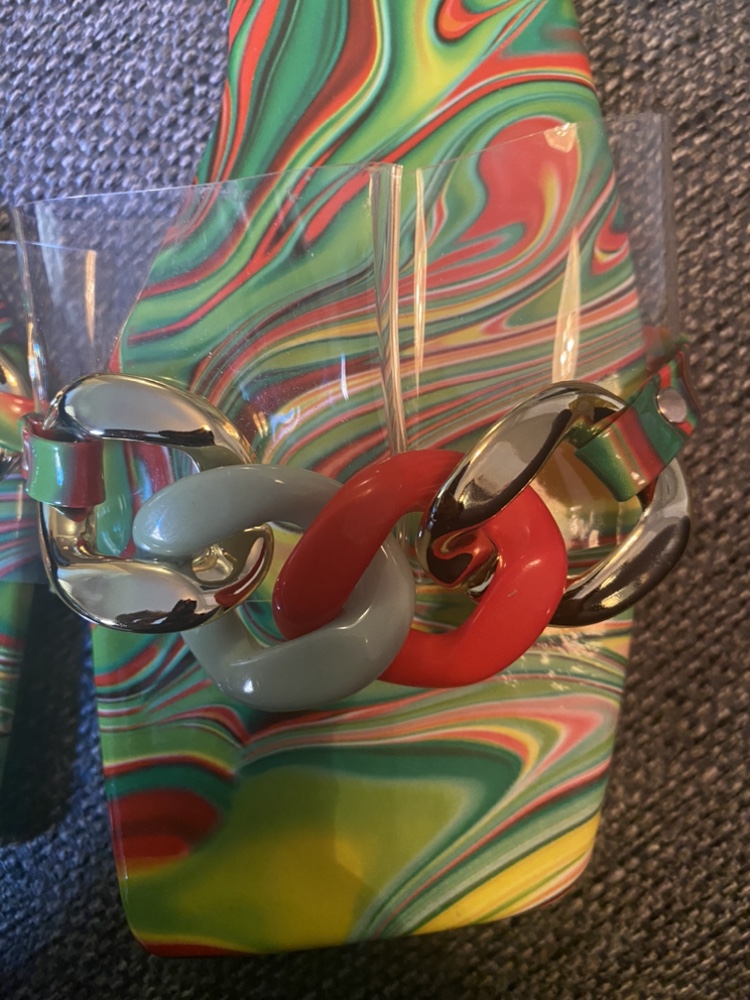 Colorful Chain Sandals - photo 3