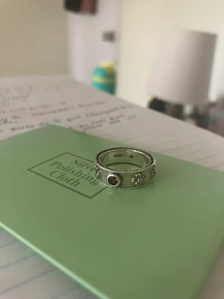 Howl’s sterling silver red ring thumbnail