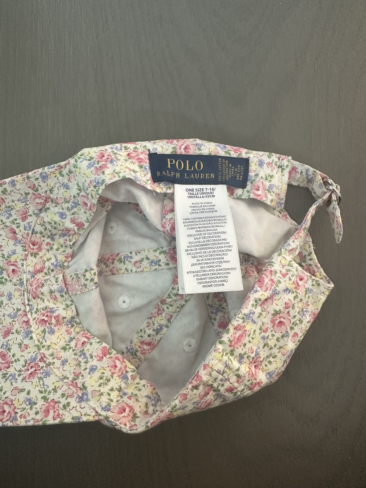 Polo Ralph Lauren Floral Baseball Cap - photo 2