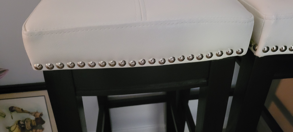 White Kitchen Stools - photo 3