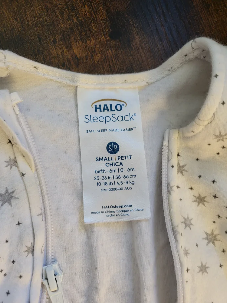 Halo SleepSack 0.5 TOG Small, Stars and Moons image indicator(2)
