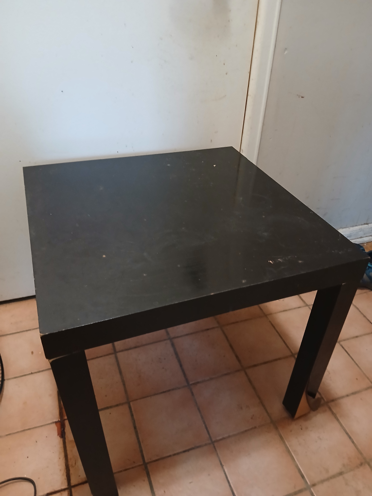 Black Square Coffee Table - photo 2