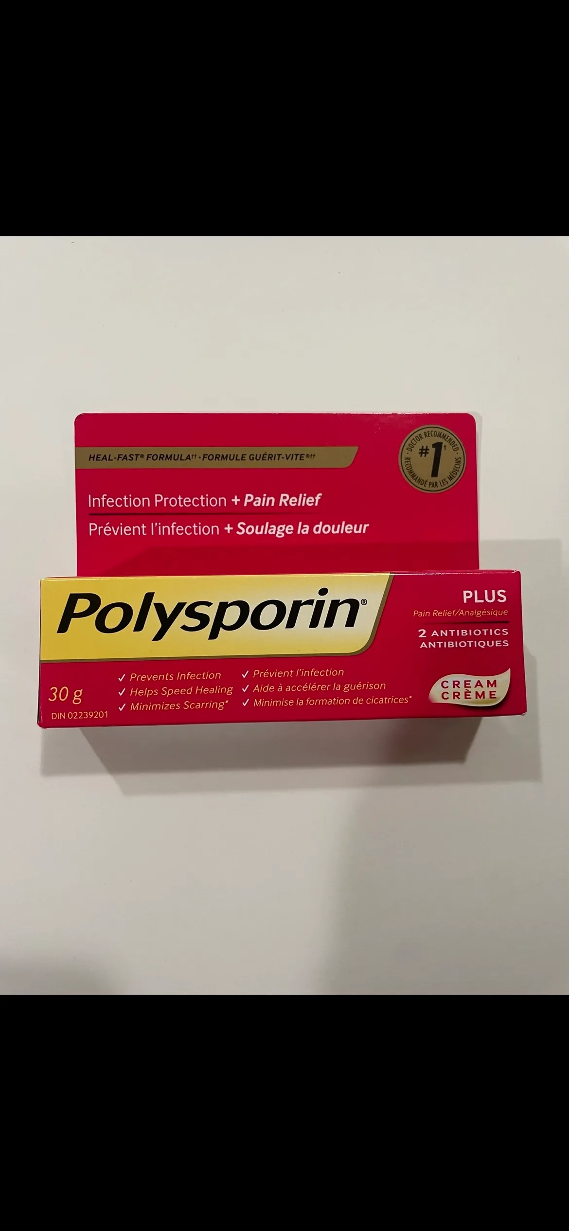 Polysporin Plus Cream 30g thumbnail