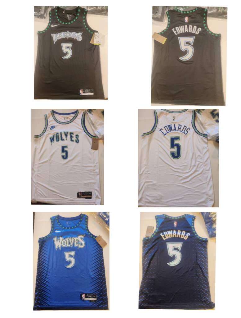 Anthony Edwards Minnesota Timberwolves Jersey