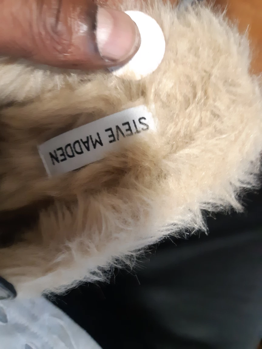 Steve Madden Black Fur Mules - photo 4