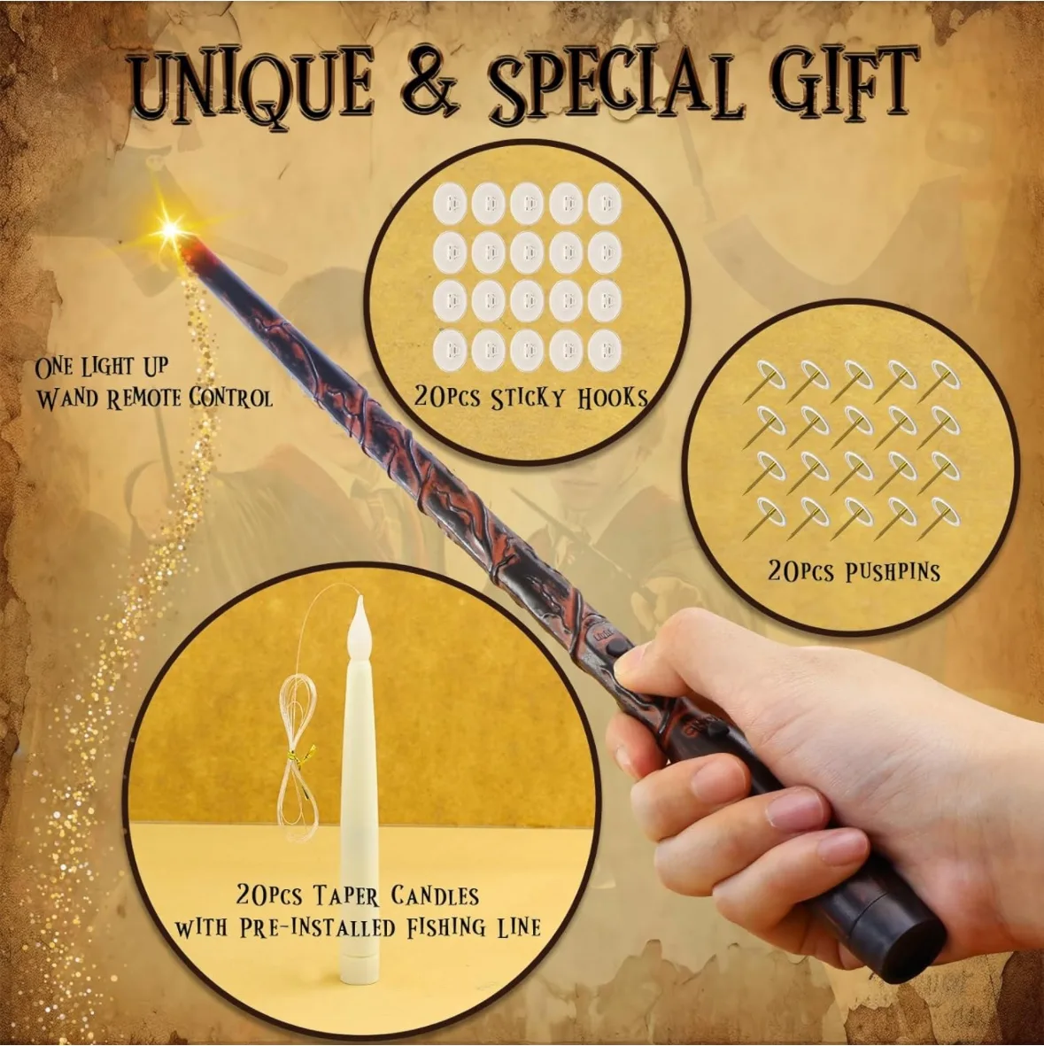 Magic Floating Candles for Halloween decor (brand new) image indicator(3)