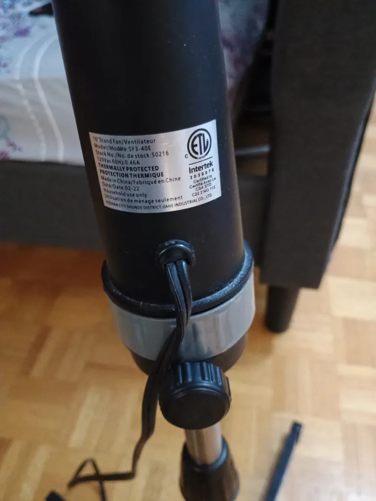 16" Stand Fan/Ventilateur image indicator(2)