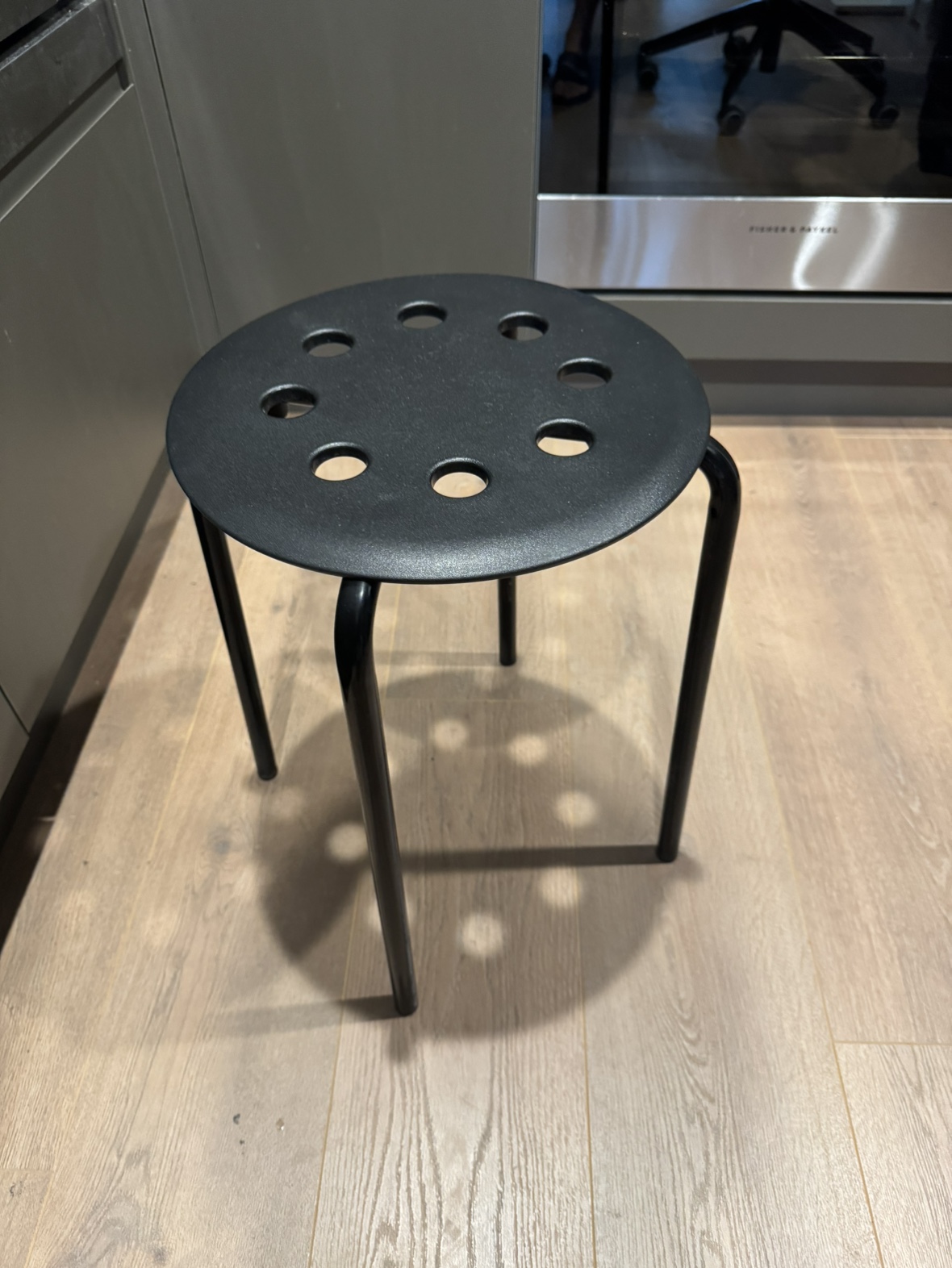 IKEA Black Stool
