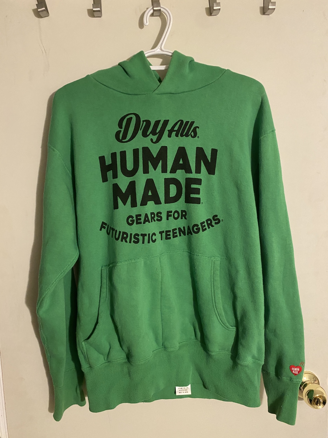 Human Made Green Hoodie