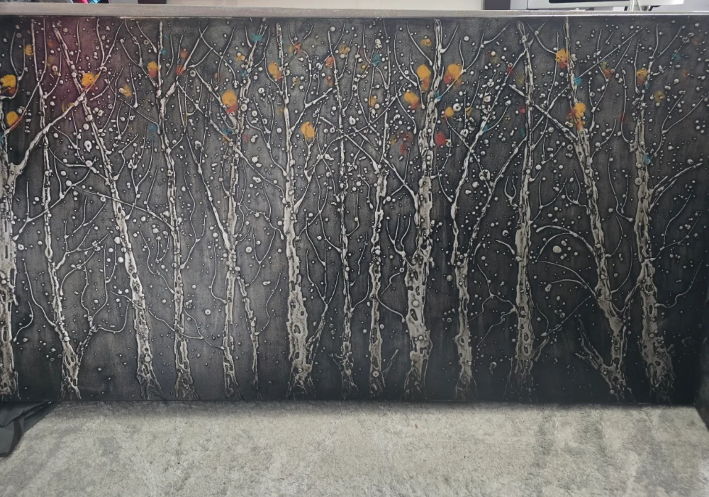 Forest of Trees Canvas Wall Art, oversized artwork thumbnail