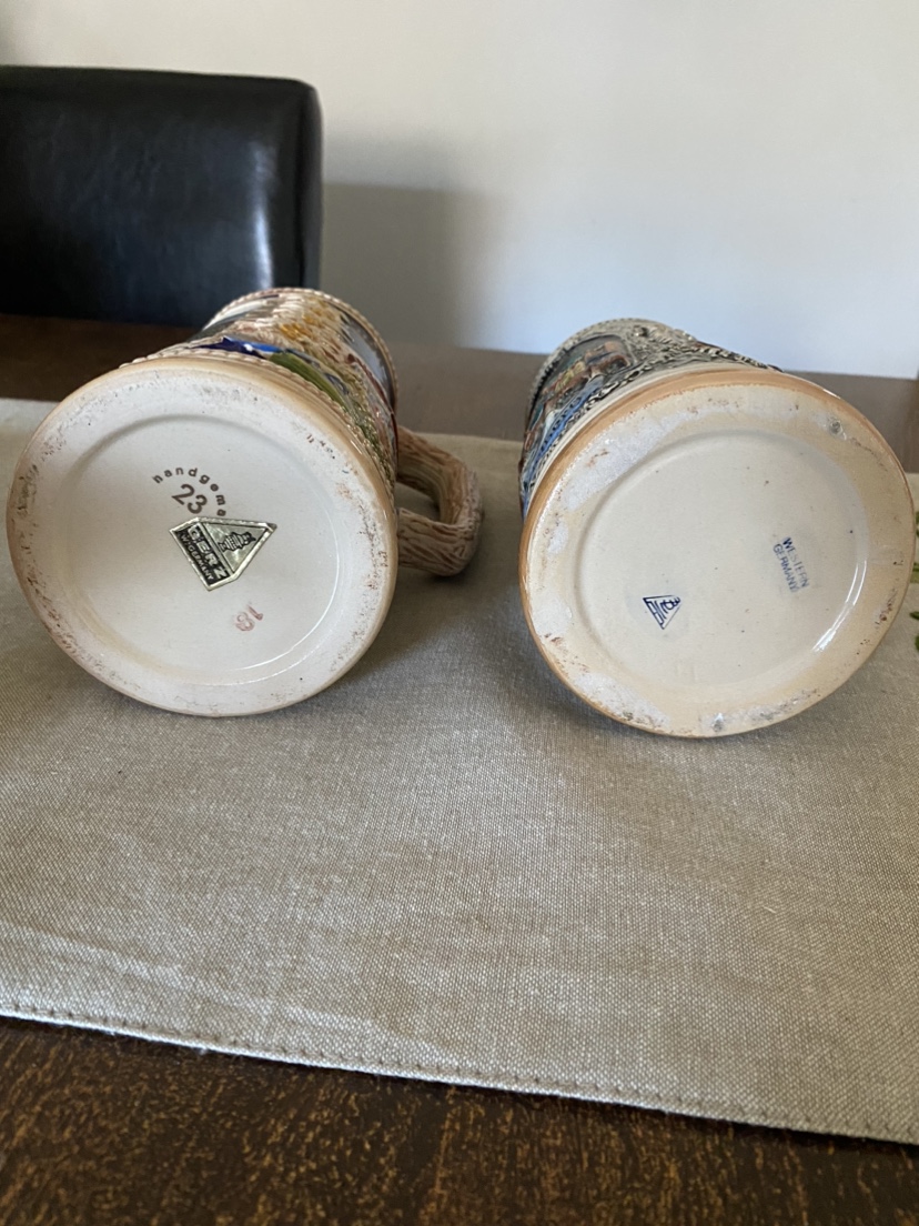 Set of 2 German Beer Steins - photo 4