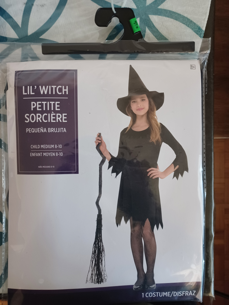 Girls Halloween Witch Costume