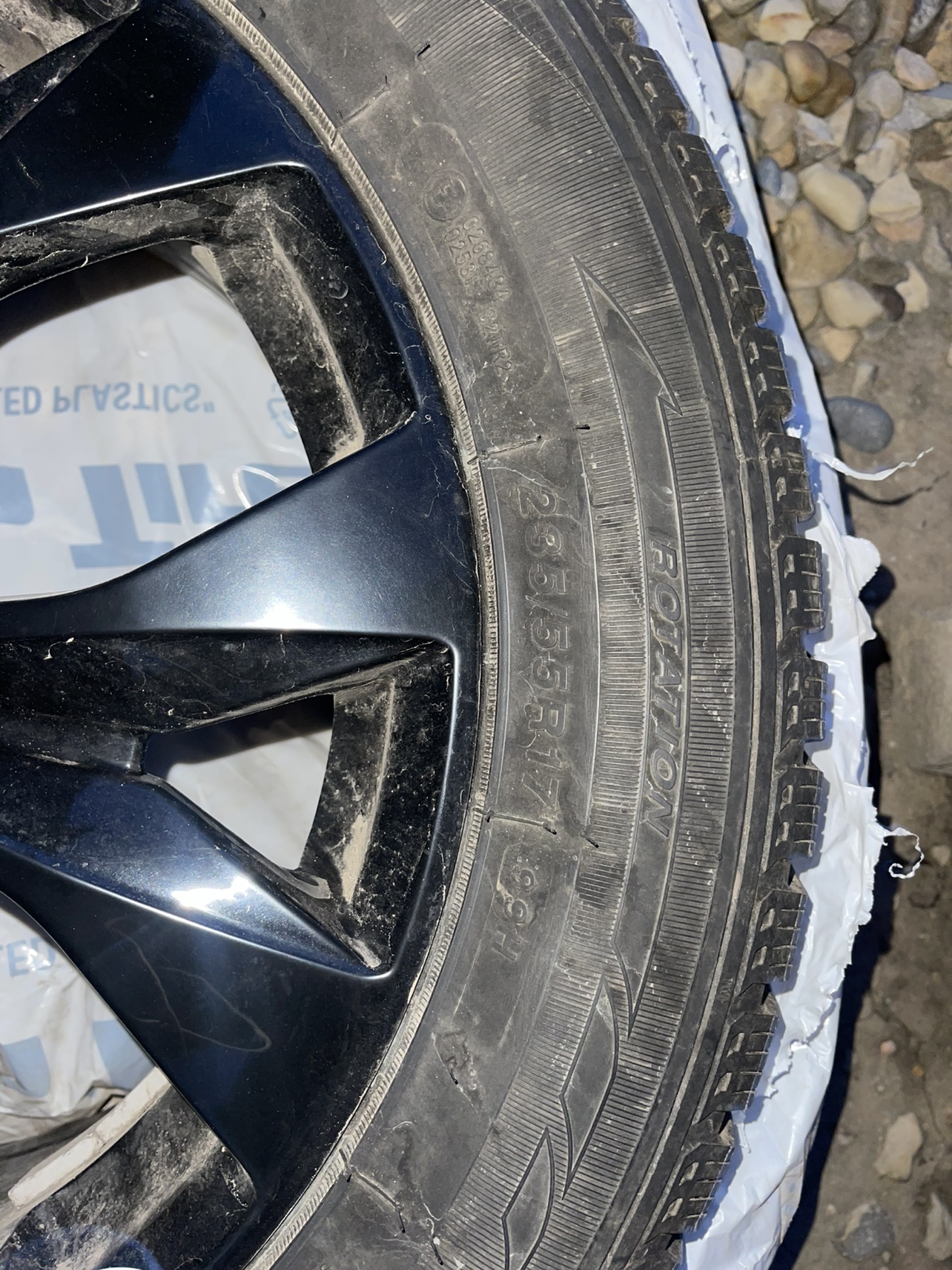 Set of 4 Winter Tires and Alloy Rims - photo 5