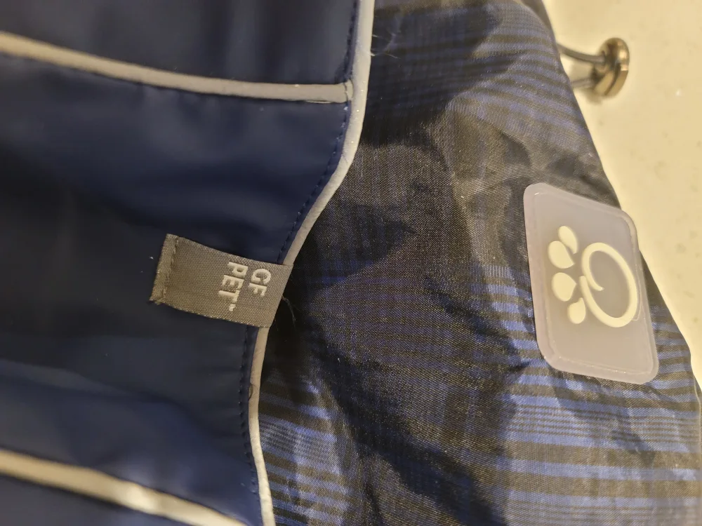 BLUE GF Pet Dog Raincoat - Size XL + Dog Puzzle image indicator(2)