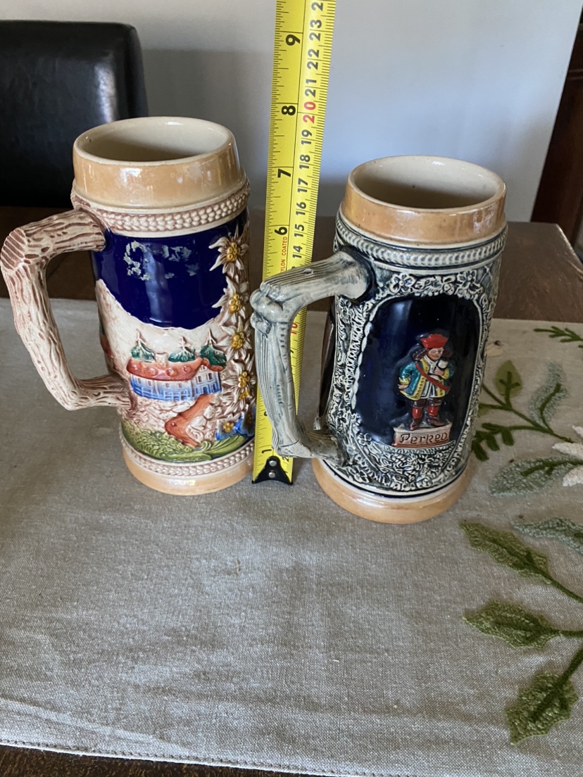 Set of 2 German Beer Steins - photo 3