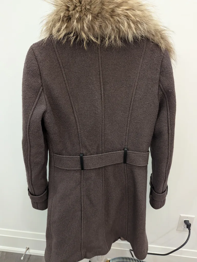 Soia & Kyo Fur Collar Coat Women S image indicator(3)